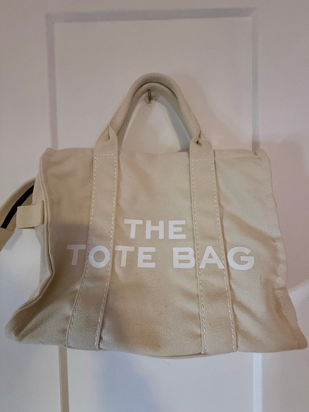 The Tote Bag Cream w/Strap